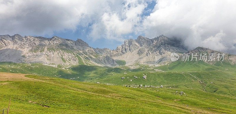 Costabella和观点- San Pellegrino pass - Dolomites